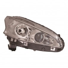 Peugeot 208 2012-2015 Chrome Inner LED Head Lamp Unit Driver Side